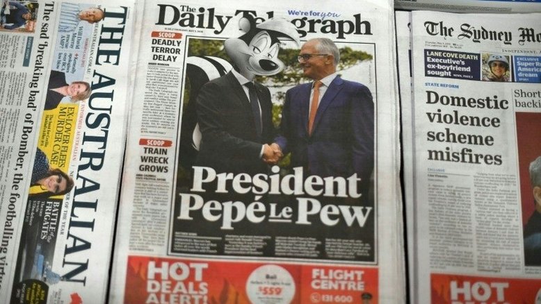 Presidente francês ri de sua 'deliciosa' gafe na Austrália