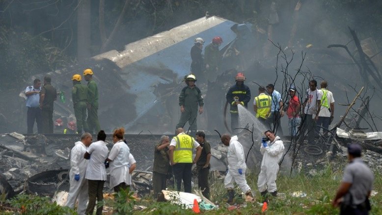 Cuba confirma 110 mortos em acidente aéreo