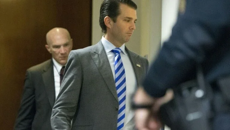 Senado divulga documentos de reunião entre Trump Jr e russos em 2016