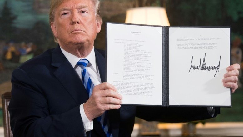 Trump anuncia retirada dos Estados Unidos do acordo nuclear com Irã
