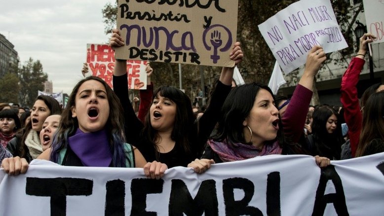 'Não é não!', estudantes impulsam nova onda feminista no Chile