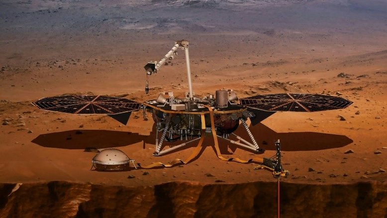 Nasa lança sonda para estudar terremotos em Marte