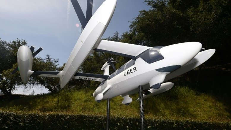 Uber apresenta seus futuristas táxis voadores