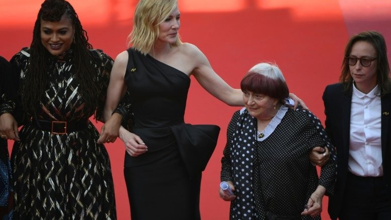 Histórico protesto de estrelas do cinema no tapete vermelho de Cannes