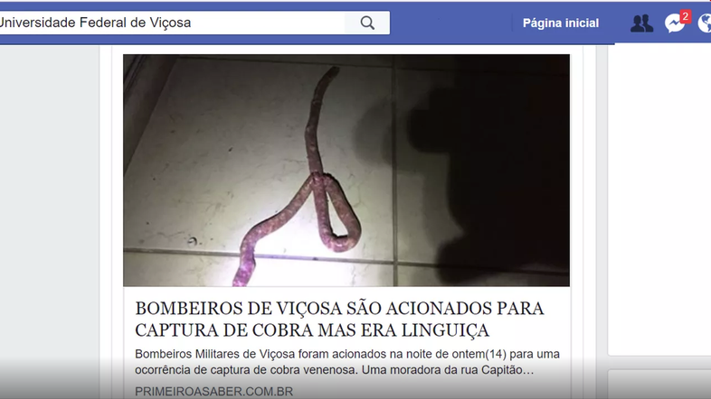 Reprodução Facebook