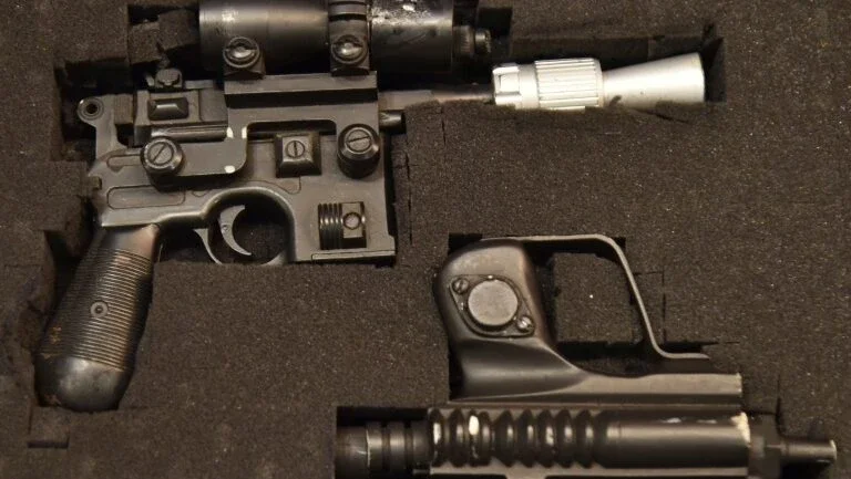 Pistola de Han Solo em 