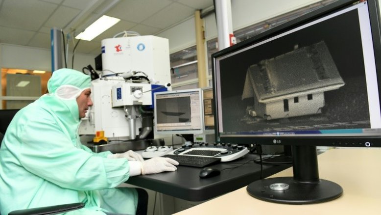 A nanotecnologia cria a menor casa do mundo