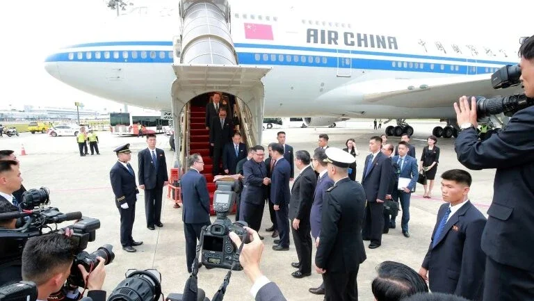 Kim chega a Singapura para reunião com Trump