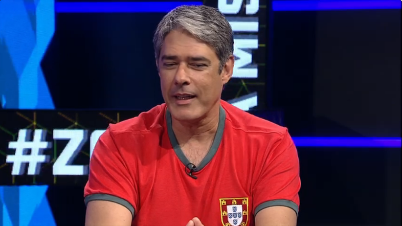 Em tom de brincadeira, William Bonner fala sobre separação