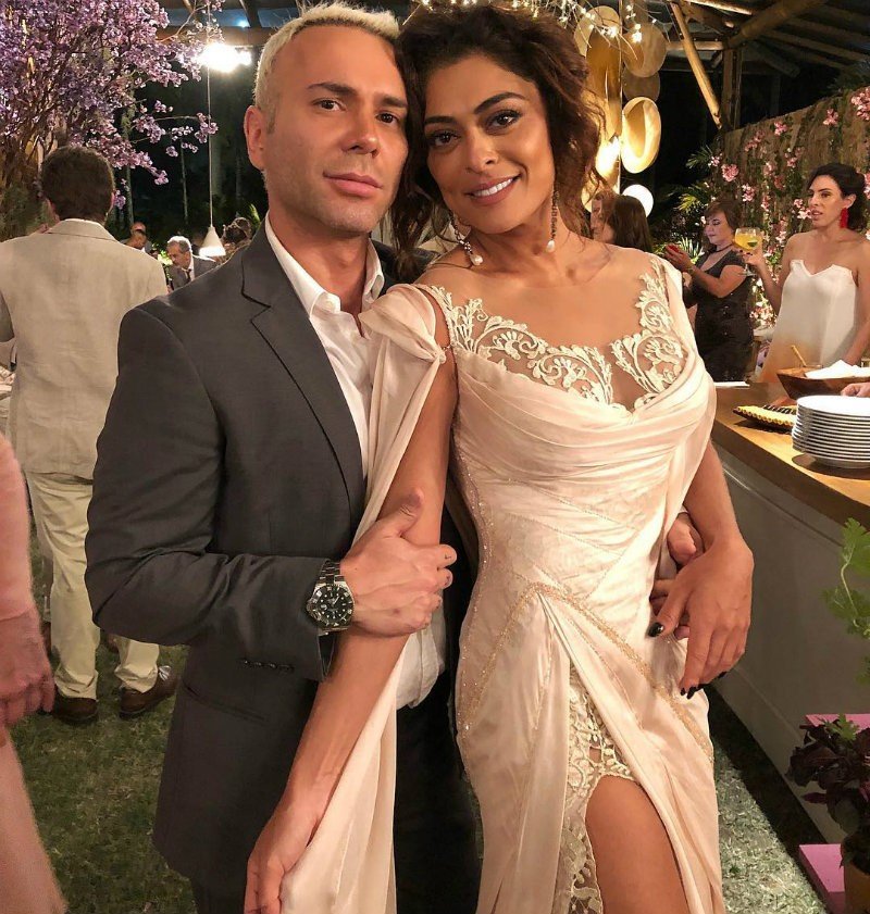 Celebridades capricham no visual em casamento de Isis Valverde 10 Celebridades capricham no visual em casamento de Isis Valverde