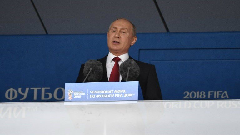 Confira fotos da abertura da Copa do Mundo na Rússia 17 Confira fotos da abertura da Copa do Mundo na Rússia