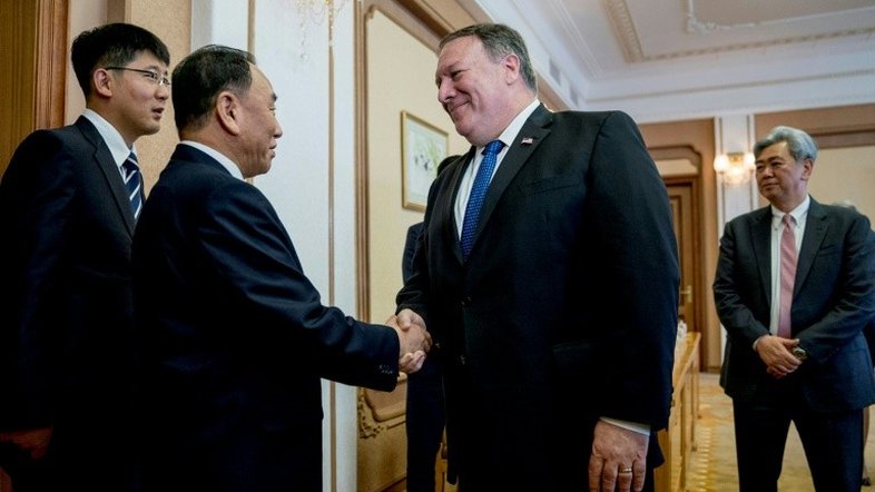 Pompeo pressiona Coreia do Norte a cumprir os compromissos nucleares