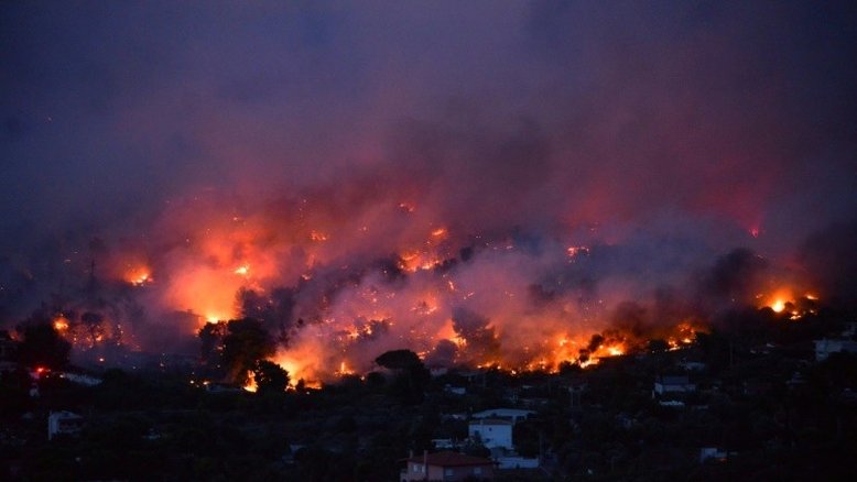 Incêndios da Grécia estão entre os mais violentos do século XXI