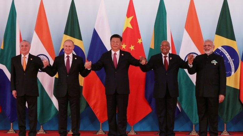 China quer mais cooperação com Brics frente às tensões com EUA