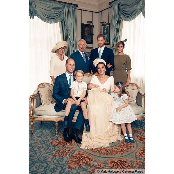 Família Real divulga fotos do batizado de Louis, filho caçula de Kate e William 19 Família Real divulga fotos do batizado de Louis, filho caçula de Kate e William