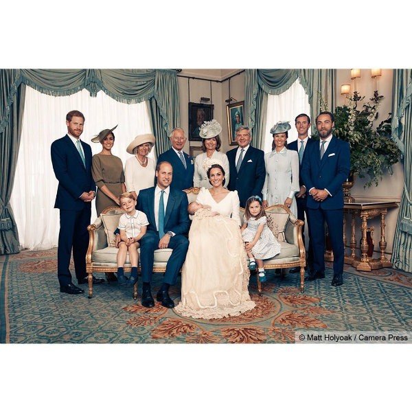 Família Real divulga fotos do batizado de Louis, filho caçula de Kate e William 20 Família Real divulga fotos do batizado de Louis, filho caçula de Kate e William