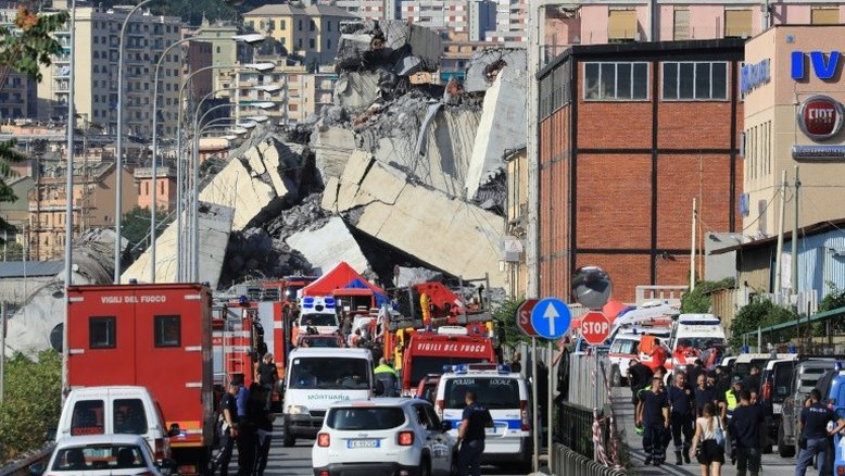 Mortos em desabamento de ponte em Gênova chegam a 39