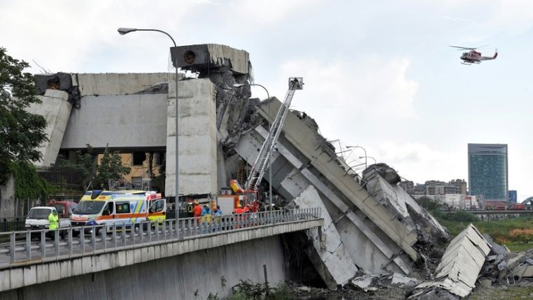 Ponte na Itália deve ser demolida rapidamente, diz comissão