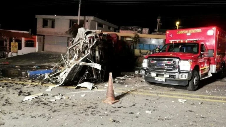 Colombianos e venezuelanos são vítimas de novo acidente fatal no Equador