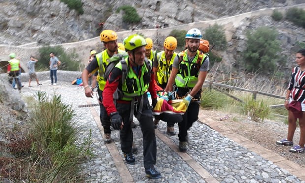 Dez alpinistas morrem em inundação repentina na Itália