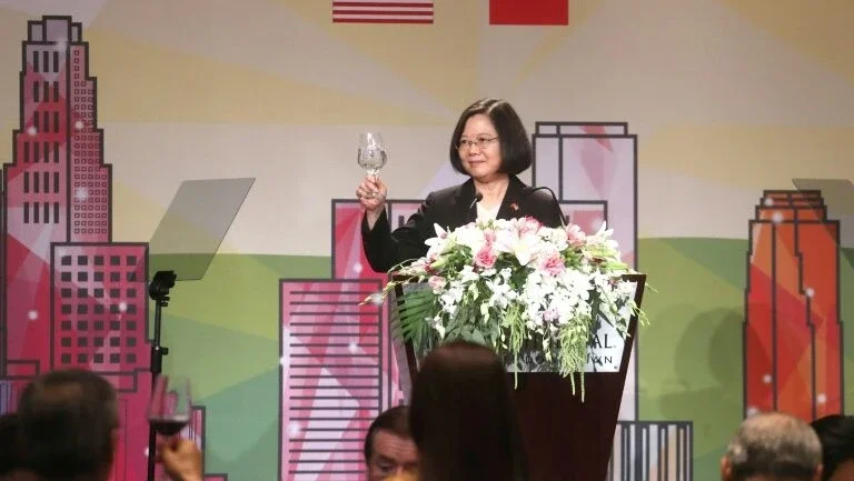 Presidente de Taiwan faz discurso nos EUA