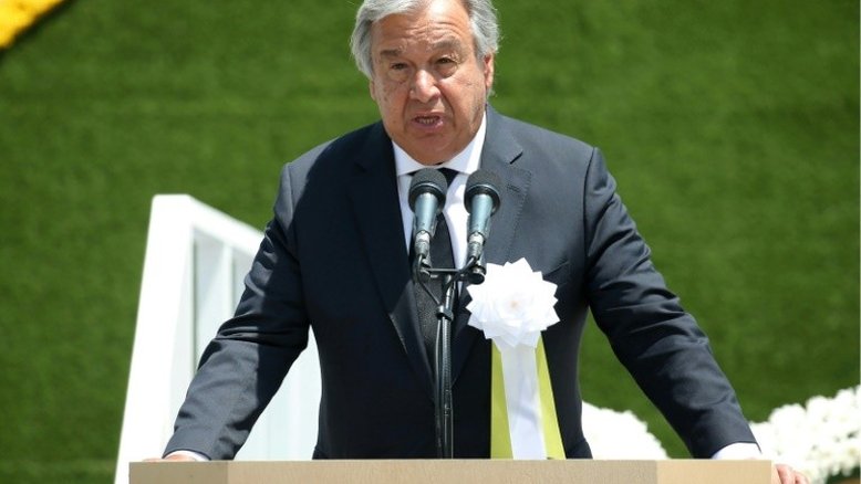 Secretário-geral da ONU pede desnuclearização urgente do planeta