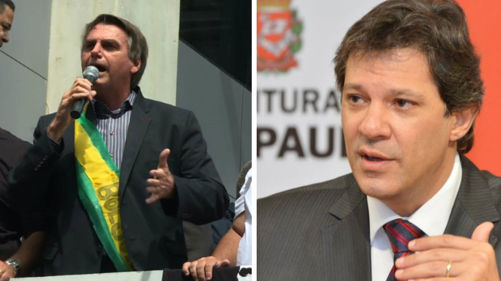 Adversários contra polarização Bolsonaro/Haddad