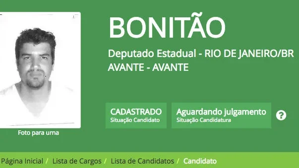 Homem de Ferro, Lagartixa e Bonitão:  candidatos com nomes engraçados chamam atenção de internautas