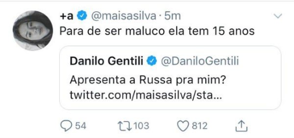 Maísa rebate Danilo Gentili por "investida" em garota de 15 anos 8 Maísa rebate Danilo Gentili por "investida" em garota de 15 anos