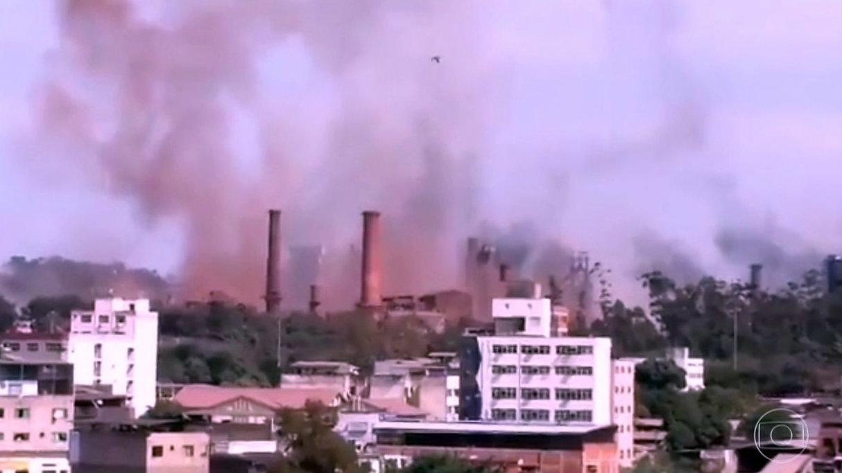 Explosão em gasômetro da Usiminas assusta moradores de Ipatinga