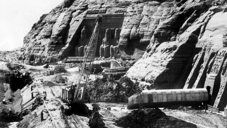 Há 50 anos os templos egípcios Abu Simbel foram salvos das águas do Nilo
