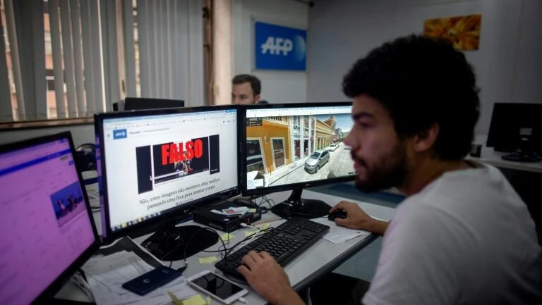 Notícias falsas, um pesadelo para os candidatos no Brasil