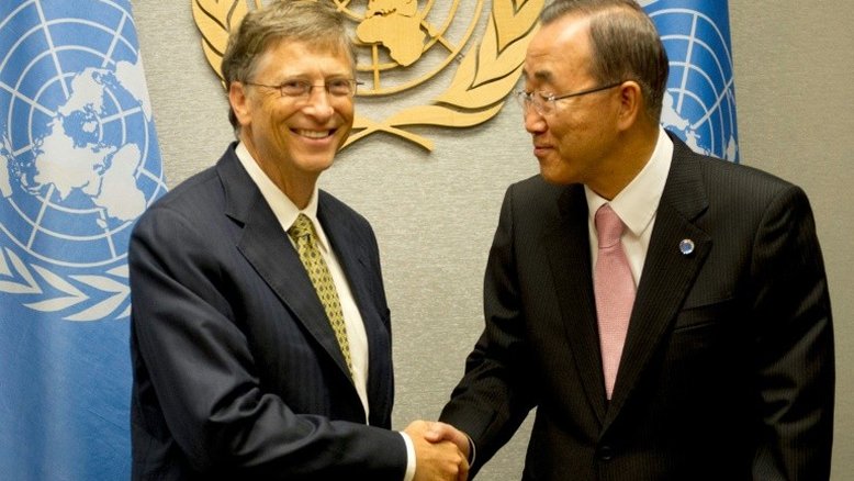 Ban Ki-moon e Bill Gates à frente de comissão do clima