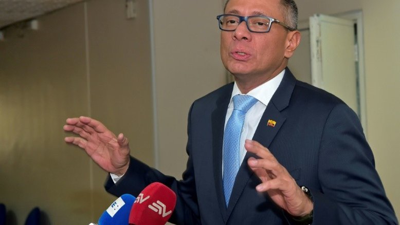 Ex-vice do Equador condenado por caso Odebrecht faz greve de fome