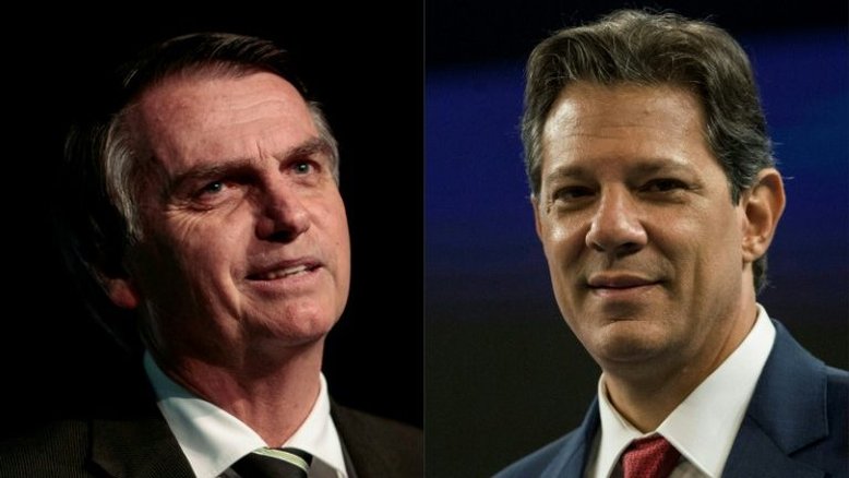 Na favela ou na web, Bolsonaro e Haddad jogam suas últimas cartas