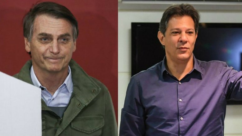 Bolsonaro agradece Haddad pelo Twitter: 'Realmente, o Brasil merece o melhor'