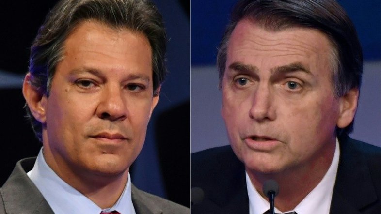 Bolsonaro tem 60,9% e Haddad, 39,1%, aponta pesquisa