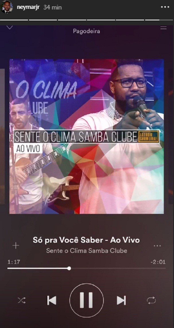 Bateu saudade? Neymar posta música e fãs veem recado para Marquezine 4 Bateu saudade? Neymar posta música e fãs veem recado para Marquezine