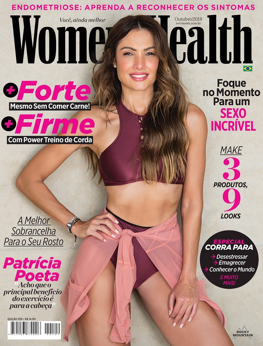 “Sempre tive uma relação boa com meu corpo", diz Patricia Poeta
