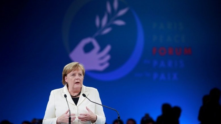 Projeto de paz europeu está ameaçado, alerta Merkel