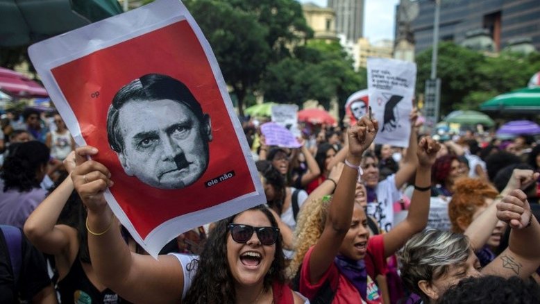 Bolsonaro não é homem para mulher votar