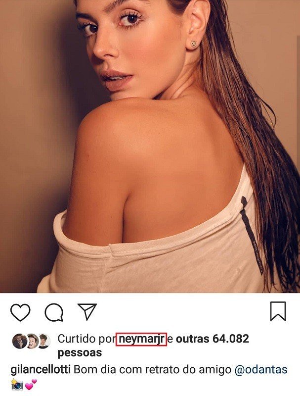 Fãs vão à loucura com curtida de Neymar em foto de Giovanna Lancellotti 4 Fãs vão à loucura com curtida de Neymar em foto de Giovanna Lancellotti