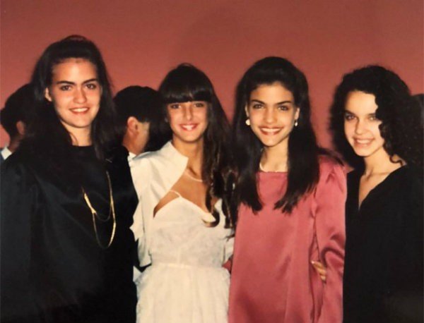 Ticiane Pinheiro aparece irreconhecível em foto da adolescência