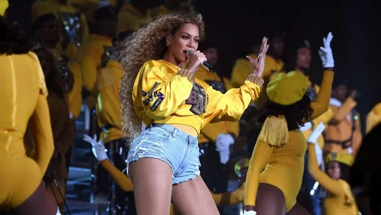 Beyoncé no show do centenário de nascimento de Mandela