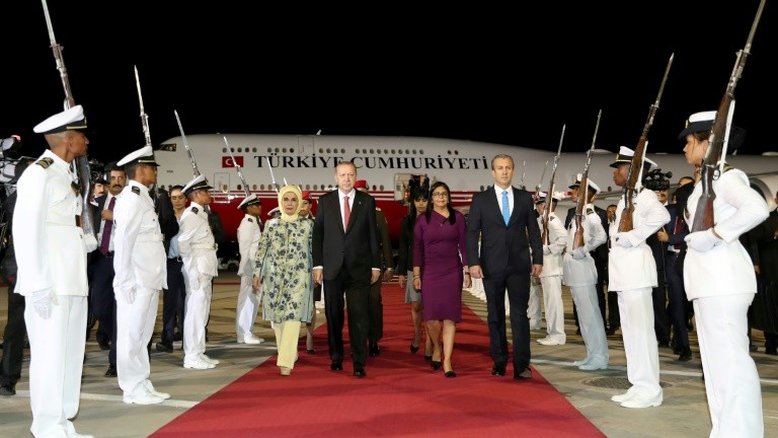 Erdogan promete apoio a Maduro ante sanções de EUA e crise econômica