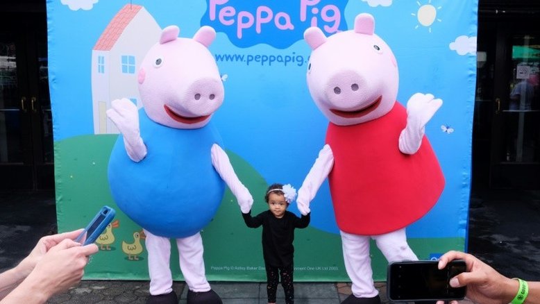 China celebra o Ano do Porco com filme de Peppa Pig