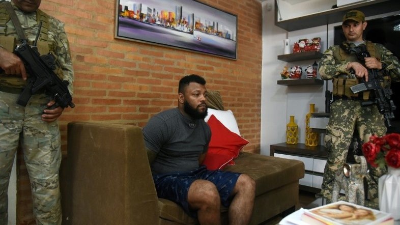 Capturado no Paraguai suposto chefe do tráfico no Rio de Janeiro