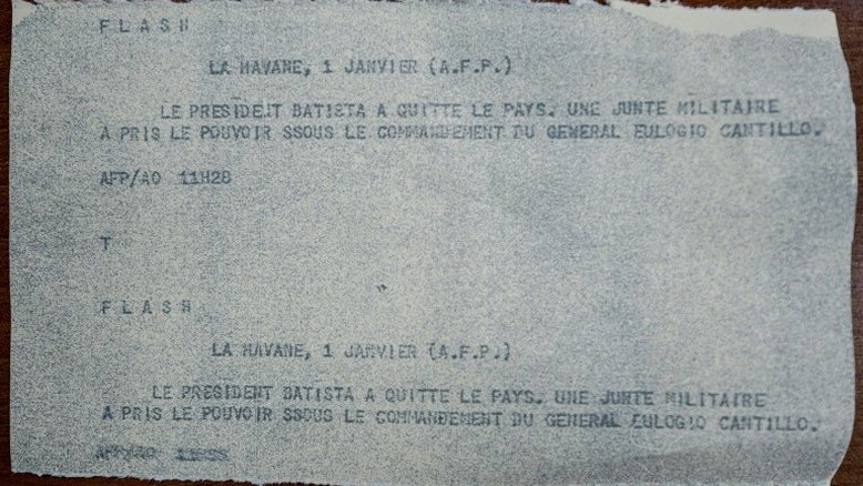 Cuba, 1959: a cobertura da AFP nas primeiras horas da vitória da Revolução
