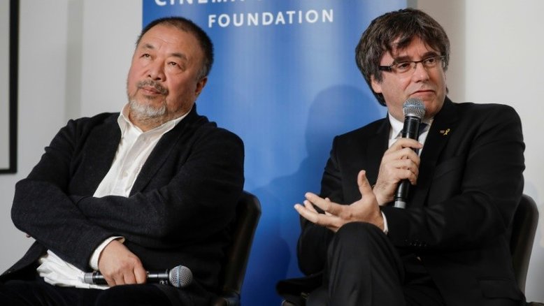 Ai Weiwei visita líderes separatistas catalães na prisão