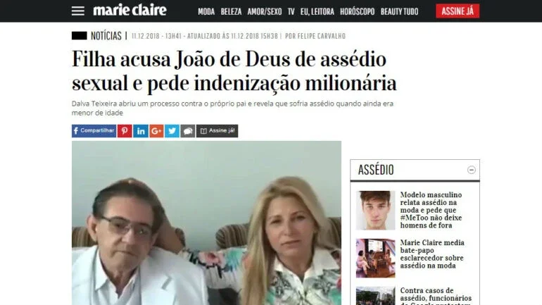 Fac-símile/Marie Claire